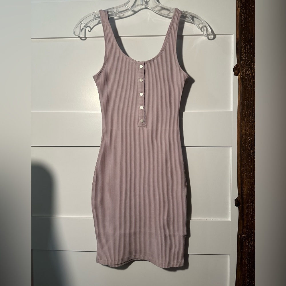 Makers of Dreams XS Mauve Bodycon Mini Dress | Style D518 | NWT